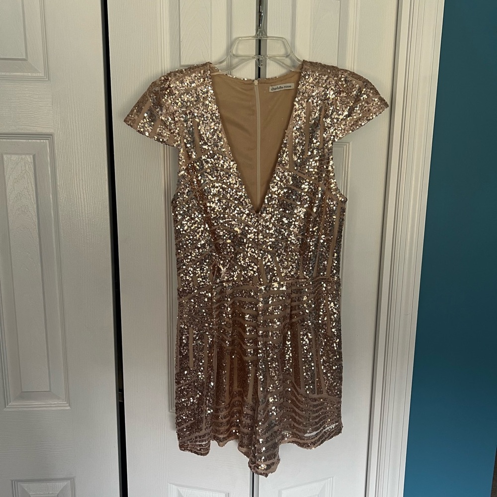 Sparkle Romper Jumpsuit